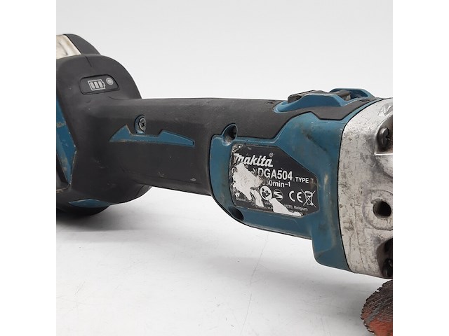 Accu haakseslijper, makita, dga504, 2019 - afbeelding 8 van  11