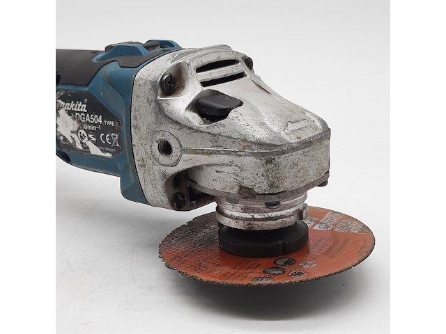 Accu haakseslijper, makita, dga504, 2019 - afbeelding 9 van  11