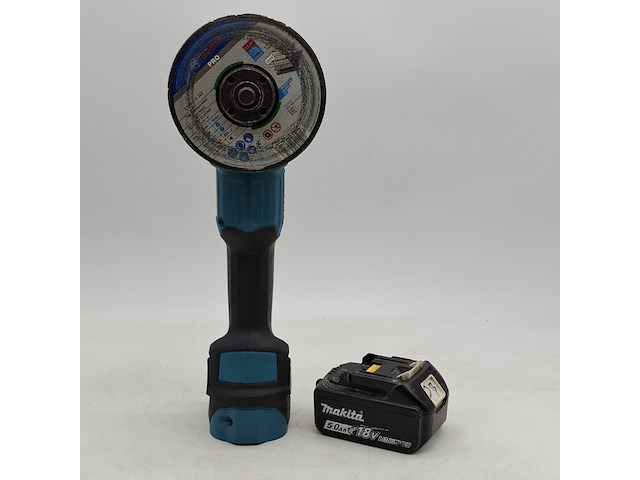 Accu haakseslijper, makita, dga513, 2020 - afbeelding 1 van  13