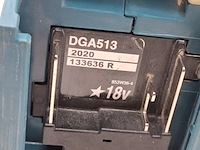 Accu haakseslijper, makita, dga513, 2020 - afbeelding 9 van  13