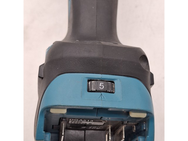 Accu haakseslijper, makita, dga513, 2020 - afbeelding 10 van  13