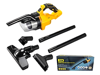 Accu handstofzuiger | 20v sanderz, geel, 2025 - afbeelding 1 van  2