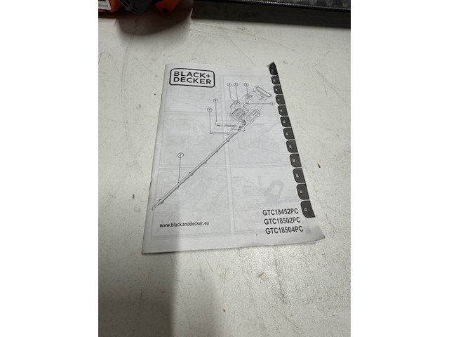 Accu heggenschaar black&decker, gtc18502pc - afbeelding 5 van  5