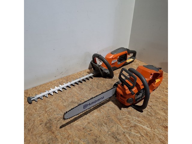 Accu heggenschaar en kettingzaag, husqvarna, 215ihd45 / 340i - afbeelding 1 van  16