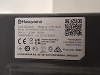 Accu, husqvarna, bli200x, donkergrijs / antraciet, 2023 - afbeelding 4 van  7