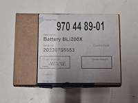 Accu, husqvarna, bli200x, donkergrijs / antraciet, 2023 - afbeelding 7 van  7