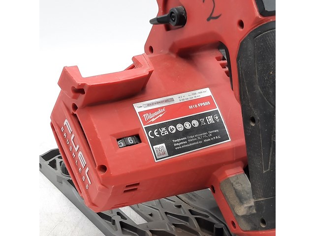 Accu invalzaag, milwaukee, m18 fp55, 2023 - afbeelding 8 van  10