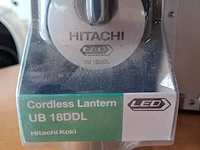 Accu kantenknipper met accu ledlamp hitachi, cg10dl, ub18ddl - afbeelding 6 van  7
