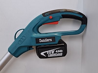 Accu kantenmaaier 10", blauw - afbeelding 2 van  6