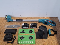 Accu kantenmaaier 10", blauw - afbeelding 4 van  6