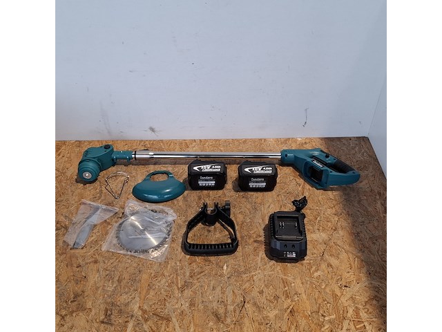 Accu kantenmaaier 6", blauw - afbeelding 6 van  8