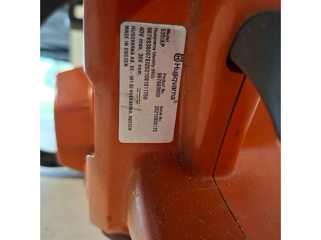 Accu kettingzaag - 35cm, husqvarna, 535ixp, 2021 - afbeelding 6 van  6