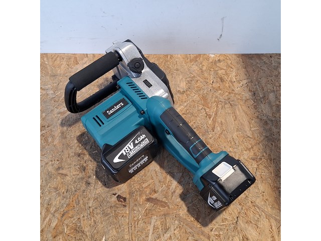 Accu kettingzaag 14 inch, blauw - afbeelding 4 van  11