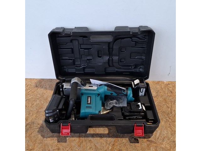 Accu kettingzaag 14 inch, blauw - afbeelding 11 van  11