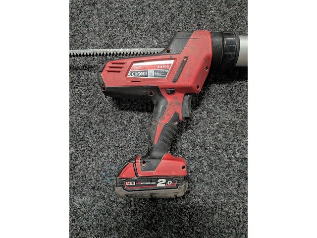 Accu kitpistool milwaukee, c18 pcg, bouwjaar 2019 - afbeelding 5 van  9