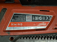 Accu kitpistool milwaukee, c18 pcg, bouwjaar 2019 - afbeelding 6 van  9