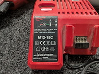 Accu kitpistool milwaukee, c18 pcg, bouwjaar 2019 - afbeelding 9 van  9