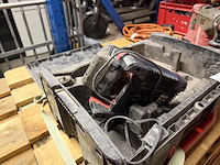 Accu klopboormachine, 2x accu, 1x lader milwaukee - afbeelding 4 van  7