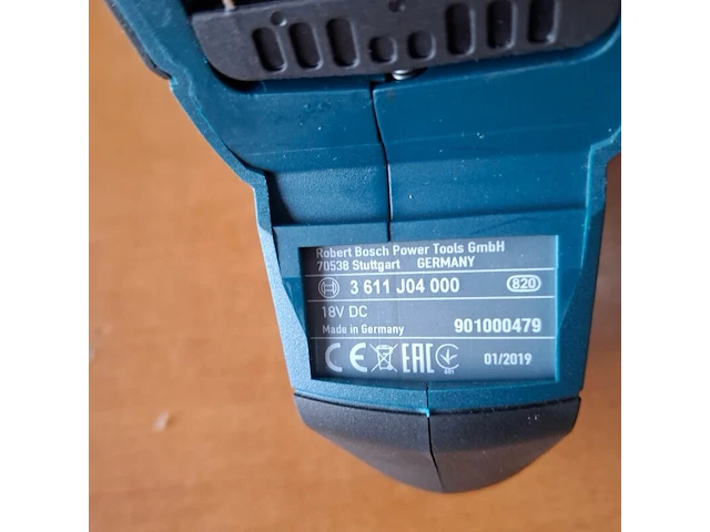 Accu klopboormachine bosch, gbh 18 v-ec, bouwjaar 2019 - afbeelding 5 van  5