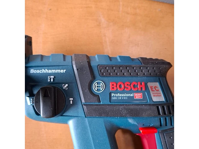 Accu klopboormachine bosch, gbh 18 v-ec, bouwjaar 2020 - afbeelding 4 van  6