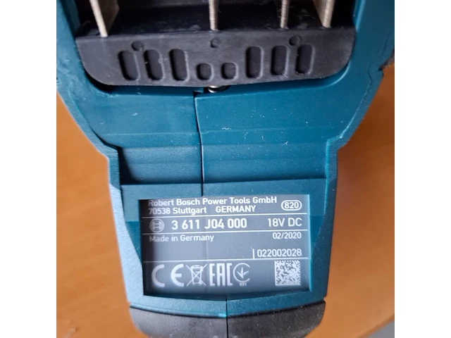 Accu klopboormachine bosch, gbh 18 v-ec, bouwjaar 2020 - afbeelding 5 van  6