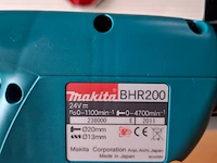 Accu klopboormachine makita, bhr200, bouwjaar 2011 - afbeelding 4 van  7