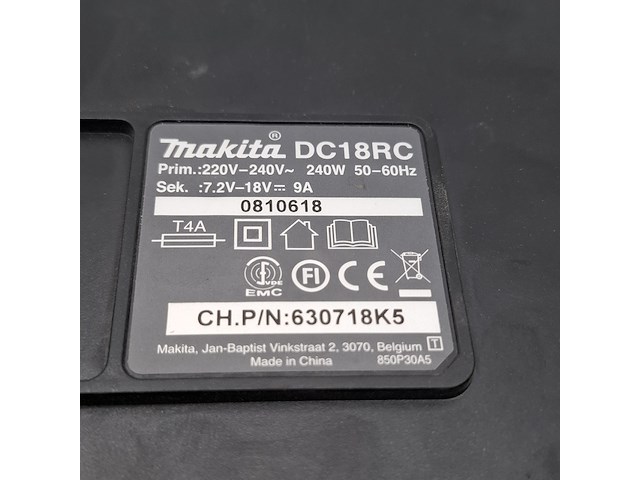 Accu klopboormachine, makita, dhr264, 2018 - afbeelding 5 van  13