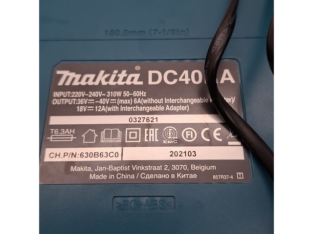 Accu klopboormachine, makita, dhr264, 2018 - afbeelding 5 van  13