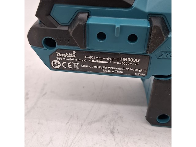 Accu klopboormachine, makita, dhr264, 2018 - afbeelding 7 van  13