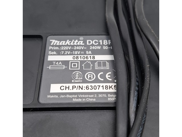 Accu klopboormachine, makita, dhr264, 2018 - afbeelding 5 van  13