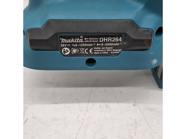 Accu klopboormachine, makita, dhr264, 2018 - afbeelding 7 van  13
