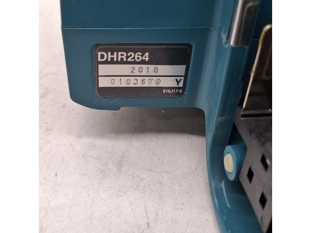 Accu klopboormachine, makita, dhr264, 2018 - afbeelding 7 van  8