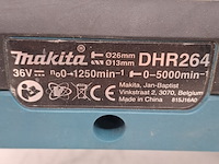 Accu klopboormachine, makita, dhr264, 2018 - afbeelding 2 van  8