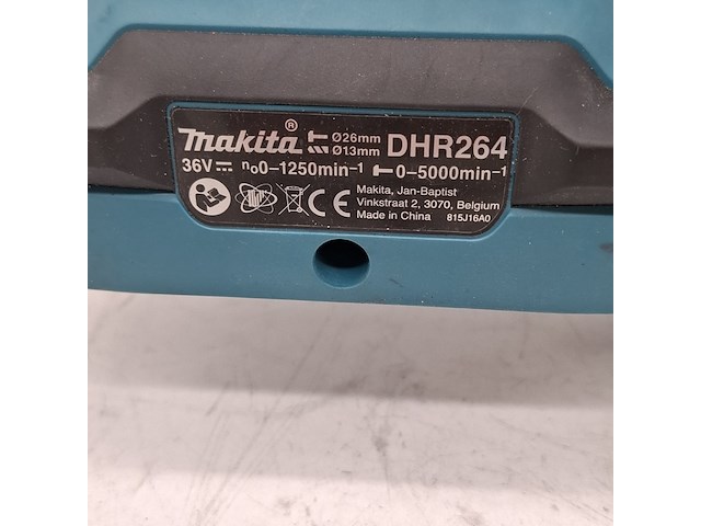 Accu klopboormachine, makita, hr003g, 2020 - afbeelding 6 van  12