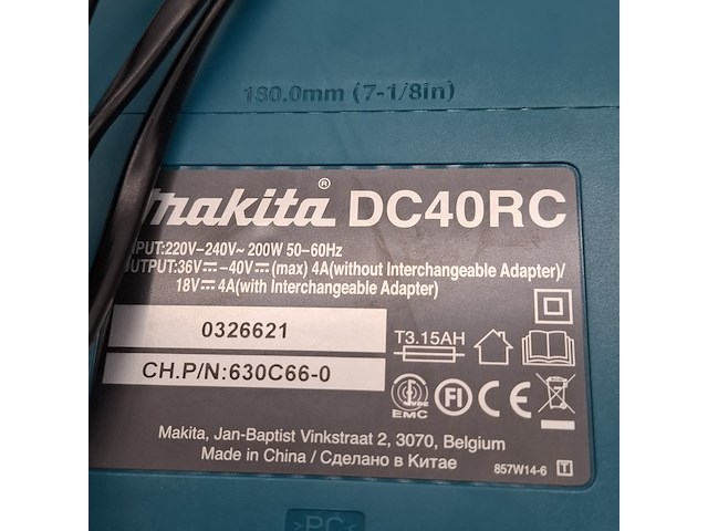 Accu klopboormachine, makita, hr003g, 2020 - afbeelding 5 van  13