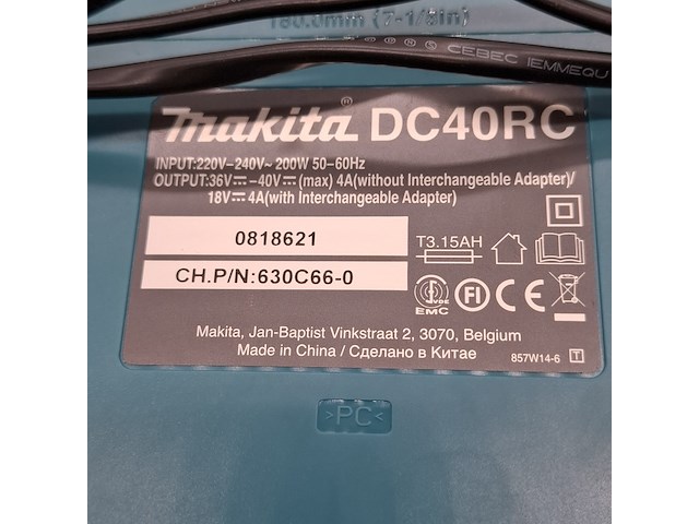 Accu klopboormachine, makita, hr003g, 2020 - afbeelding 5 van  13