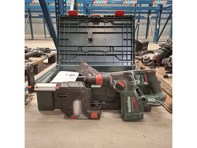 Accu klopboormachine met afzuiging metabo, kh18ltxbl 24q, bouwjaar 2021 - afbeelding 1 van  8