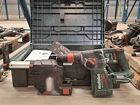 Accu klopboormachine met afzuiging metabo, kh18ltxbl 24q, bouwjaar 2021