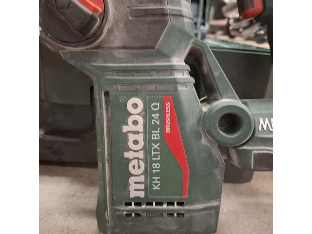 Accu klopboormachine met afzuiging metabo, kh18ltxbl 24q, bouwjaar 2021 - afbeelding 3 van  8