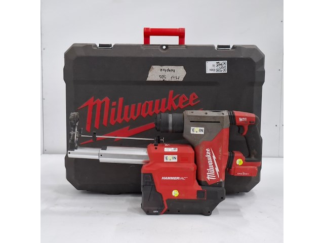 Accu klopboormachine met afzuiging milwaukee, m18 onefhpx, bouwjaar 2022 - afbeelding 6 van  15
