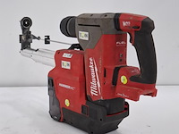 Accu klopboormachine met afzuiging milwaukee, m18 onefhpx, bouwjaar 2022 - afbeelding 11 van  15