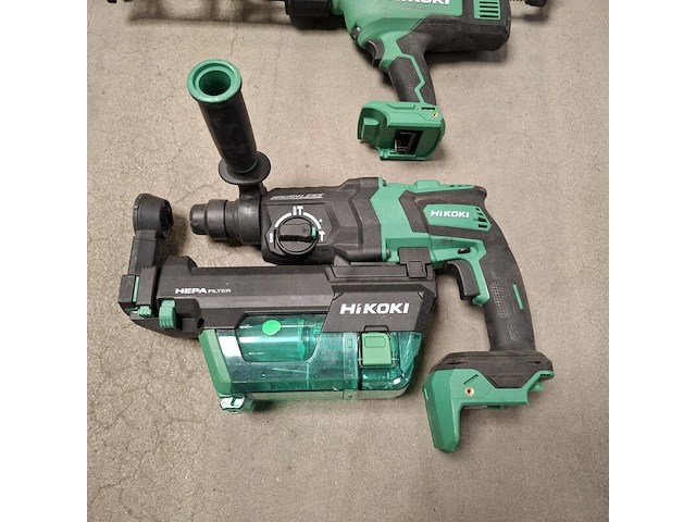 Accu klopboormachine met kitpistool hikoki - afbeelding 2 van  9