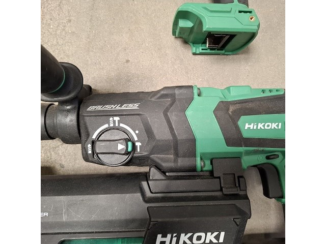 Accu klopboormachine met kitpistool hikoki - afbeelding 3 van  9