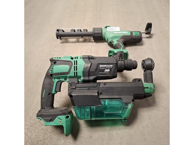 Accu klopboormachine met kitpistool hikoki - afbeelding 5 van  9