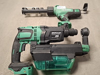 Accu klopboormachine met kitpistool hikoki - afbeelding 5 van  9
