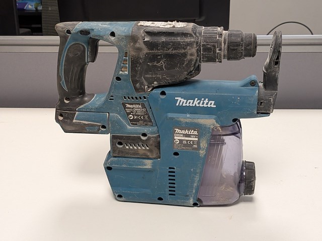 Accu klopboormachine met stofafzuiging makita, dhr242, bouwjaar 2020 - afbeelding 2 van  9