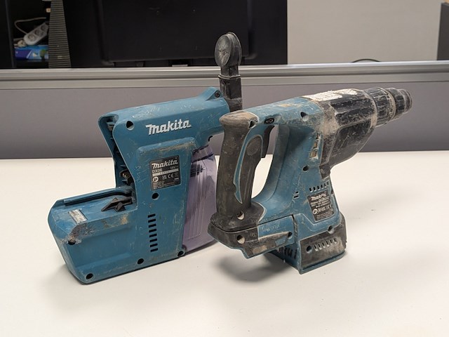Accu klopboormachine met stofafzuiging makita, dhr242, bouwjaar 2020 - afbeelding 6 van  10