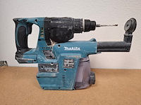 Accu klopboormachine met stofafzuiging makita, dhr242 | dx06, bouwjaar 2021 - afbeelding 2 van  4