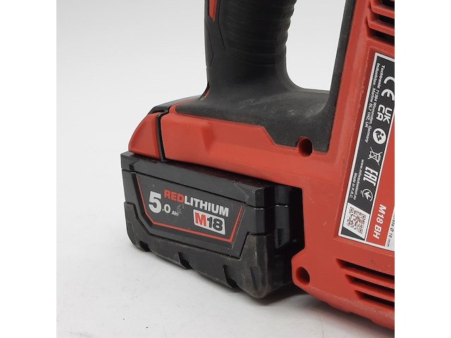 Accu klopboormachine, milwaukee, m18 bh - afbeelding 8 van  10