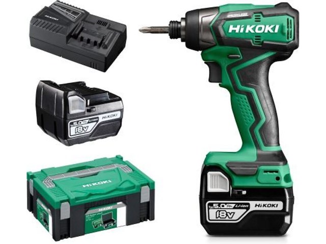 Accu-klopboormachine set 18v hikoki, dv 18dd - afbeelding 1 van  3